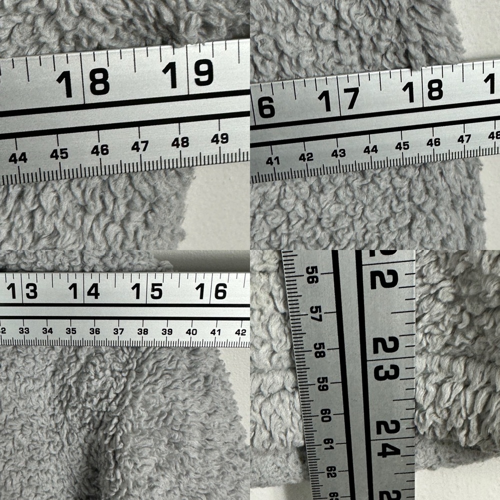 Patagonia Fleece Quarter Zip Pullover Sweater Grey Size Small‎ Hiking Camping S - Picture 11 of 13